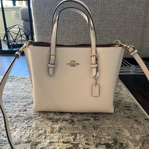 Creme Coach Purse